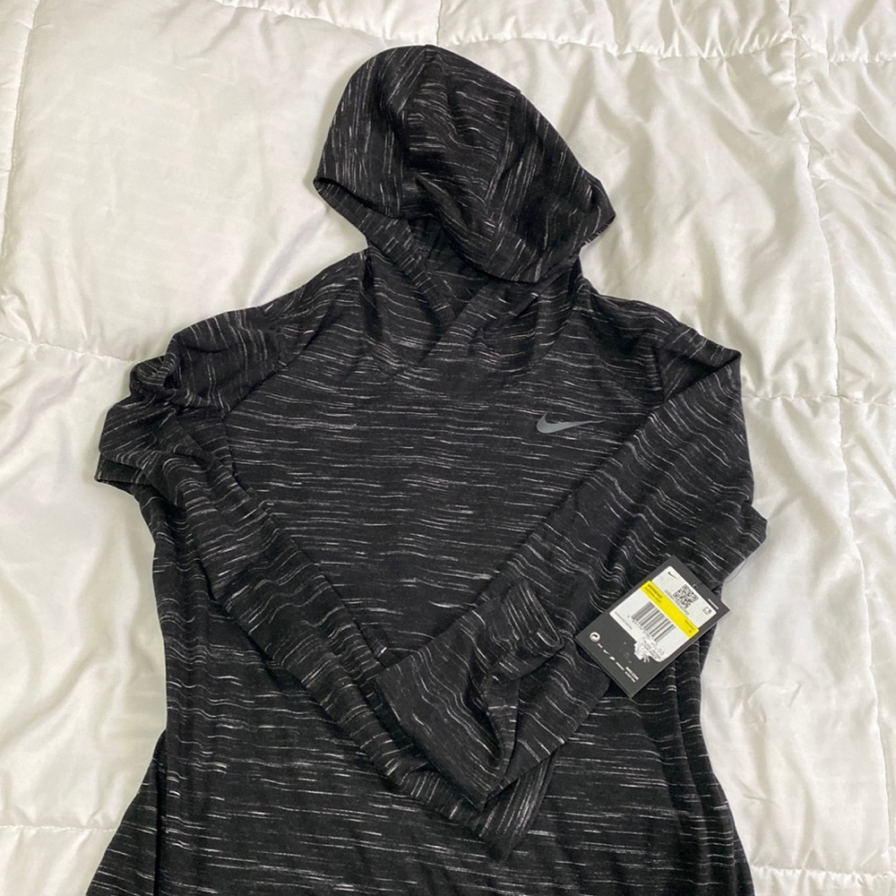 Dark grey nike hoodie✨